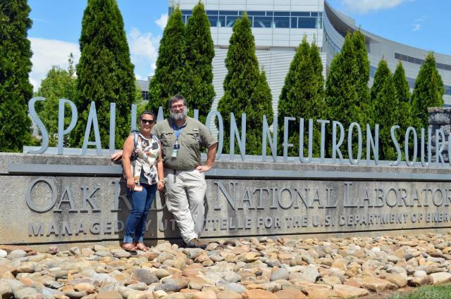 Kansas Smith (the author)  and Erik Iverson, one of our tour guides